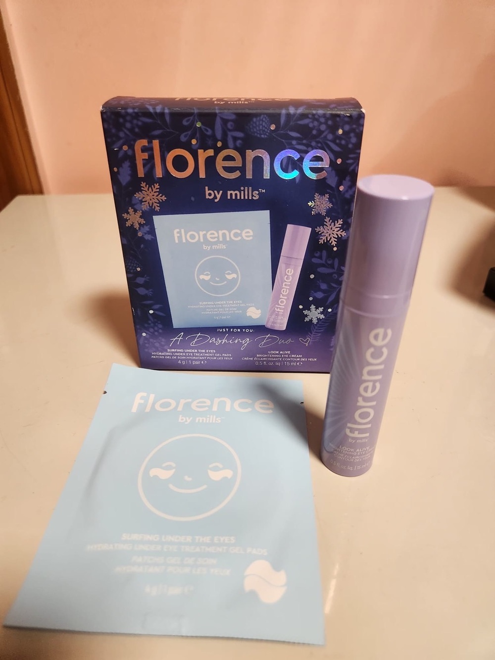 Florence by Mills Just For You Dashing Duo Eye Care Set Hydrating Brightening